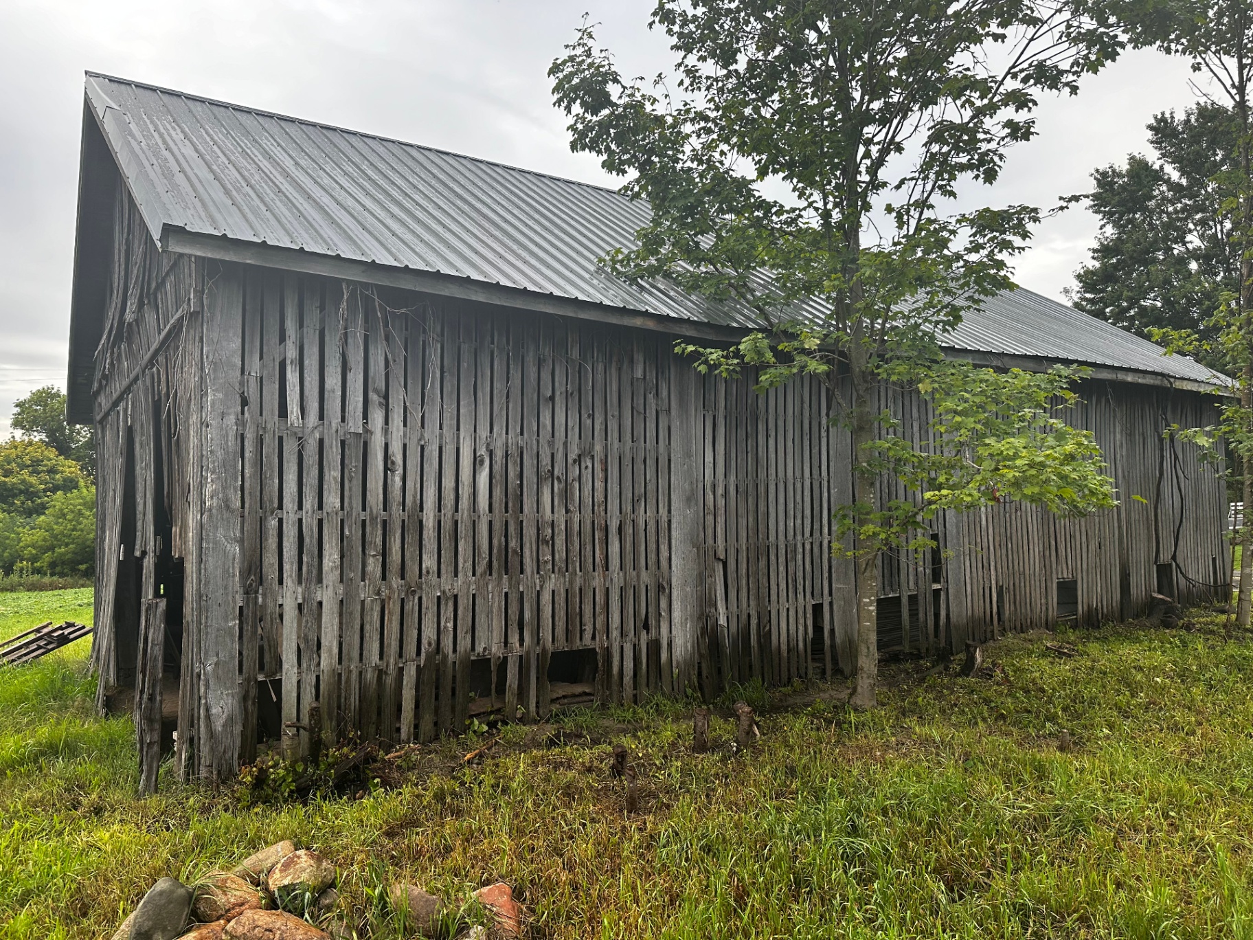 Rustic Barn Restoration Site