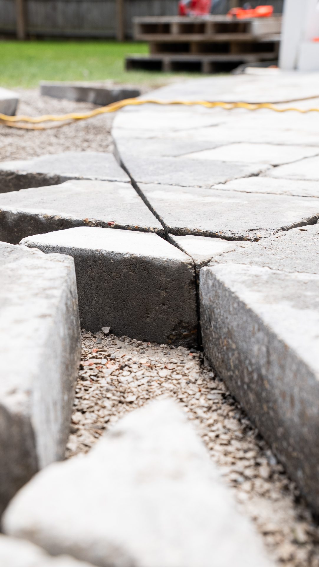 Hardscaping installation by ARP Building Services in Mid-Michigan